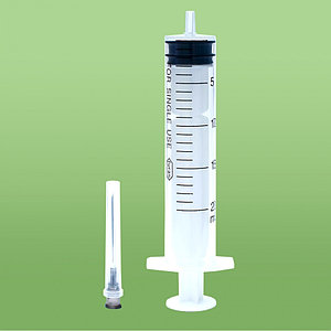 Шприц инъекционный 20 граммовый, 22G 1, 1/4, 0,70*32 mm, п/эт