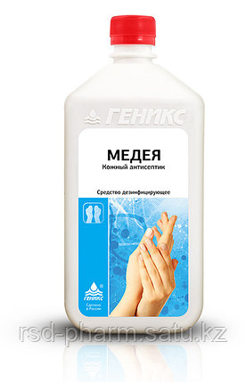 Дезинфицирующее средство (кожный антисептик) «Медея», 1 литр, фото 2